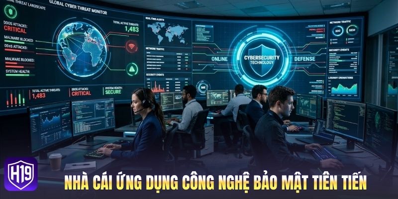 Nhà cái ứng dụng công nghệ bảo mật tiên tiến
