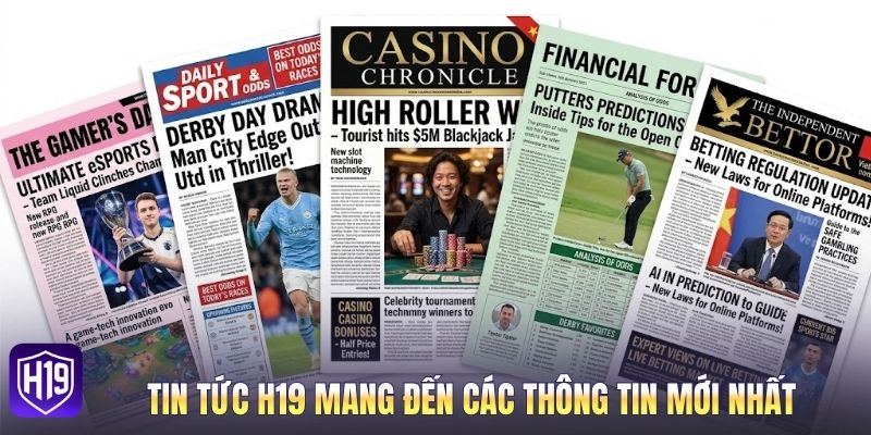 Tin tức H19 mang đến các thông tin mới nhất