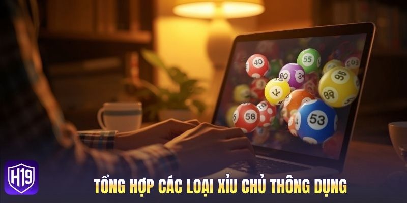 Tổng hợp các loại xỉu chủ thông dụng